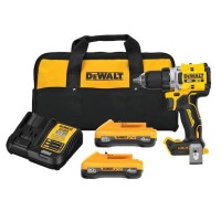 20V MAX* XR® Brushless Cordless 1/2 in. Drill/Driver Kit With DEWALT POWERPACK™ Batteries
